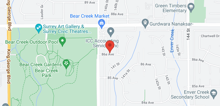 map of 8662 140A STREET
